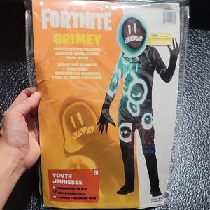 Fortnite Grimey Black and Blue Costume